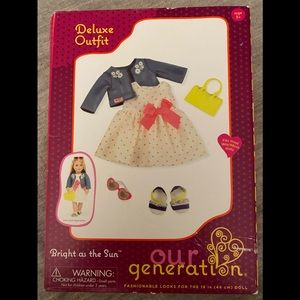 Bright the sun Our Generation doll outfit